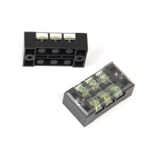 TB-2503 Blocco Terminale Fisso 600V 25A 3P Connettore Modulare a Vite Blocco Terminale