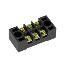 TB-1503 Blocco Terminale Fisso 600V 15A 3 Posizioni Connettore Modulare a Vite Blocco Terminale