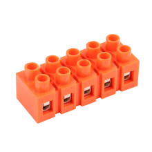 H2519-5 Terminale a doppia fila in plastic 600V 36A 6 posizioni con morsetto a vite connettore per cavo barra terminale a barriera