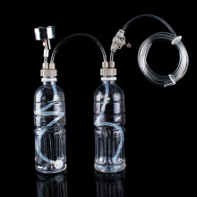Sistema CO2 Pro Tubo Valvola Manometro Tappo Kit per Acquario Piantumato Fai da Te