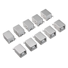 10 Pezzi di jack porta stampante USB di tipo B 180 gradi connettore USB presa USB