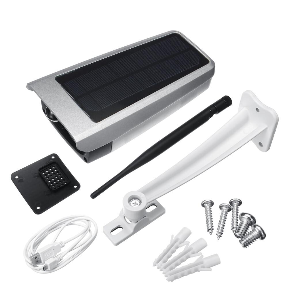Solar Wireless 1080P Wifi Monitor Ip Camera Pir Night Vision Security Waterproof 3796736980514