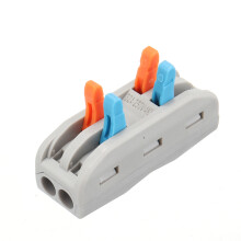 10Pz PCT-2 Connettore Docking Colorato a 2 Pin Connettori Elettrici Blocco Terminale Universale per Filo electric