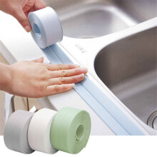 Schmale/Breite Typ Wasserdichte Küchen Badezimmer Toiletten Waschbecken Wand Ecke PVC Dichtungsstreifen Selbstkante