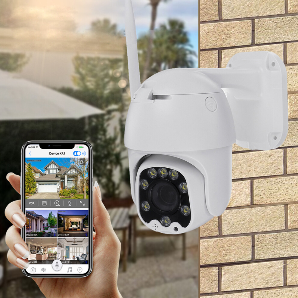 Hd 1080P 200W Wifi Ip Camera 355 Ptz Rotation Waterproof Ip66 Alarm Push Motion Detect 6900054625171