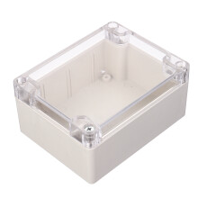 Scatola Progetto Elettronico Impermeabile in plastic con Copertura Trasparente size 115*90*55mm