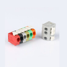 10PCS MIGLIOR Connettori a Pin 7 in Ottone per Filo Terminali LED con Blocco Terminale Ignifugo