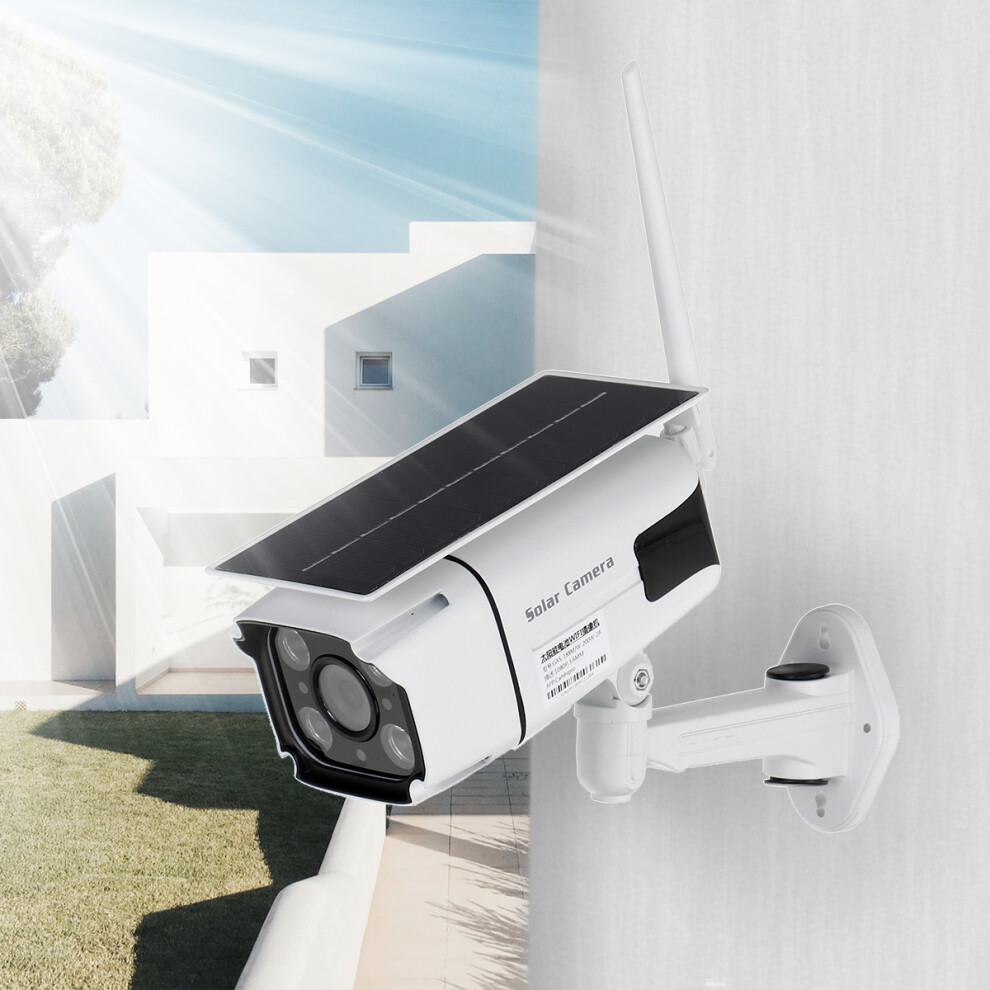 1080P Hd Outdoor Solar Wifi Security Ip Camera Night Vision Pir Motion Sensor 6918041089103