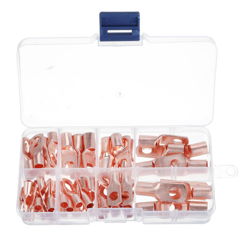 SC6-SC25 60Pcs Terminale ad Anello Nudo con Scatola