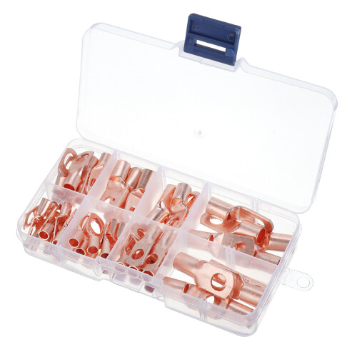 SC6-SC25 60Pcs Terminale ad Anello Nudo con Scatola 1