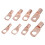 SC6-SC25 60Pcs Terminale ad Anello Nudo con Scatola 7