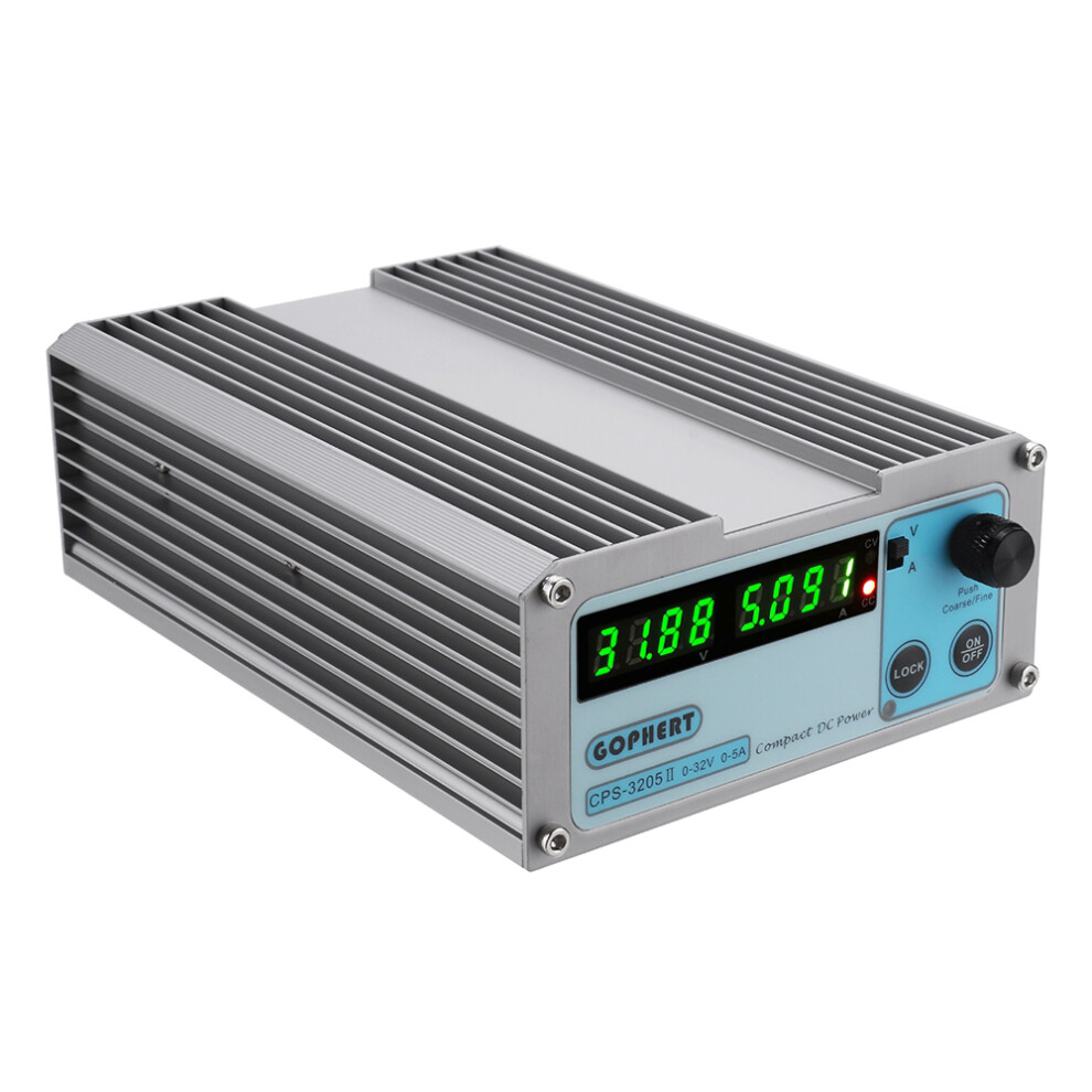 Gophert Cps-3205 4 Digits Led Display 110V/220V 0-32V 0-5A Adjustable Dc Power Supply Switching Regulated Power Supply 6900080364808