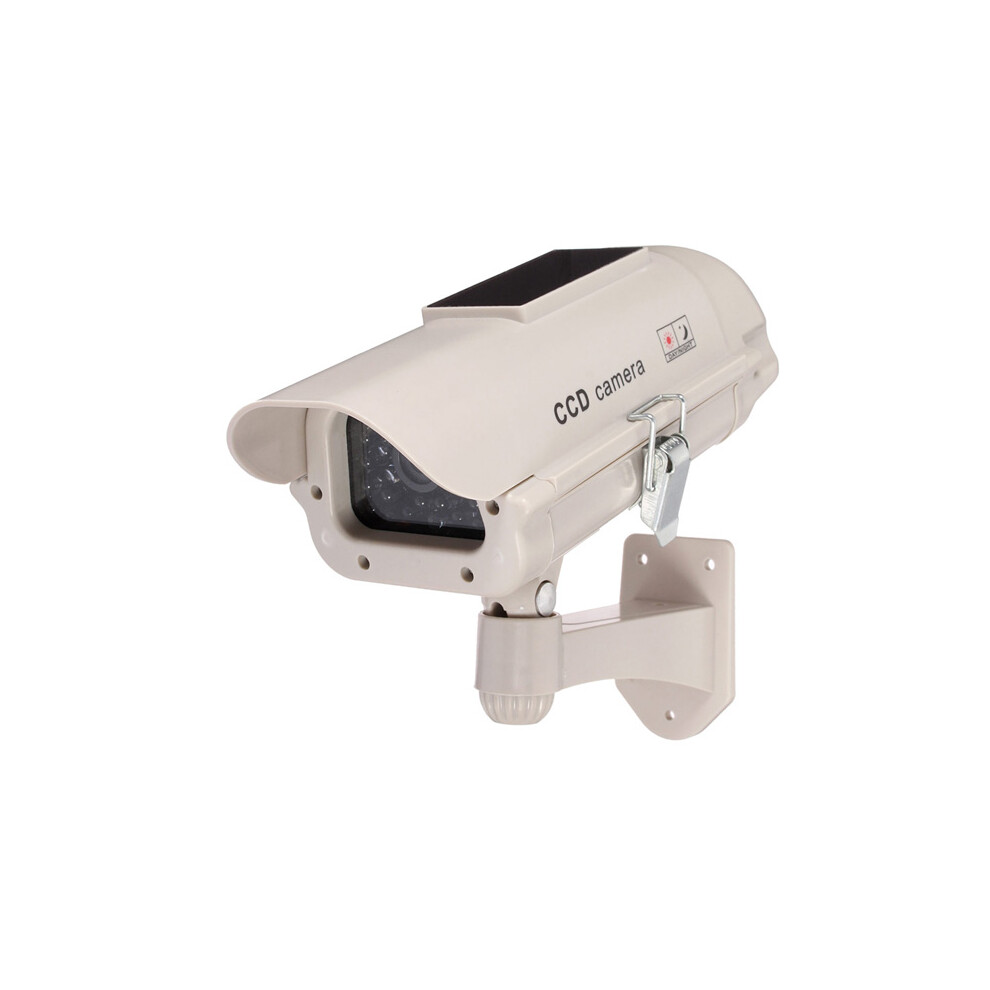 2300 Solar Power Dummy Decoy Fake Security Simulation Camera Surveillance Blinking Led 6901250781470