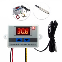 XH - W3001 220V 10A Digitale LED Temperatuurregelaar Thermostaat Controle Schakelaar Probe
