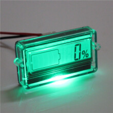 Excellway Batterijcapaciteit Tester met LCD - indicator voor 12V 24V 30V Loodzuur Lithium LiPo