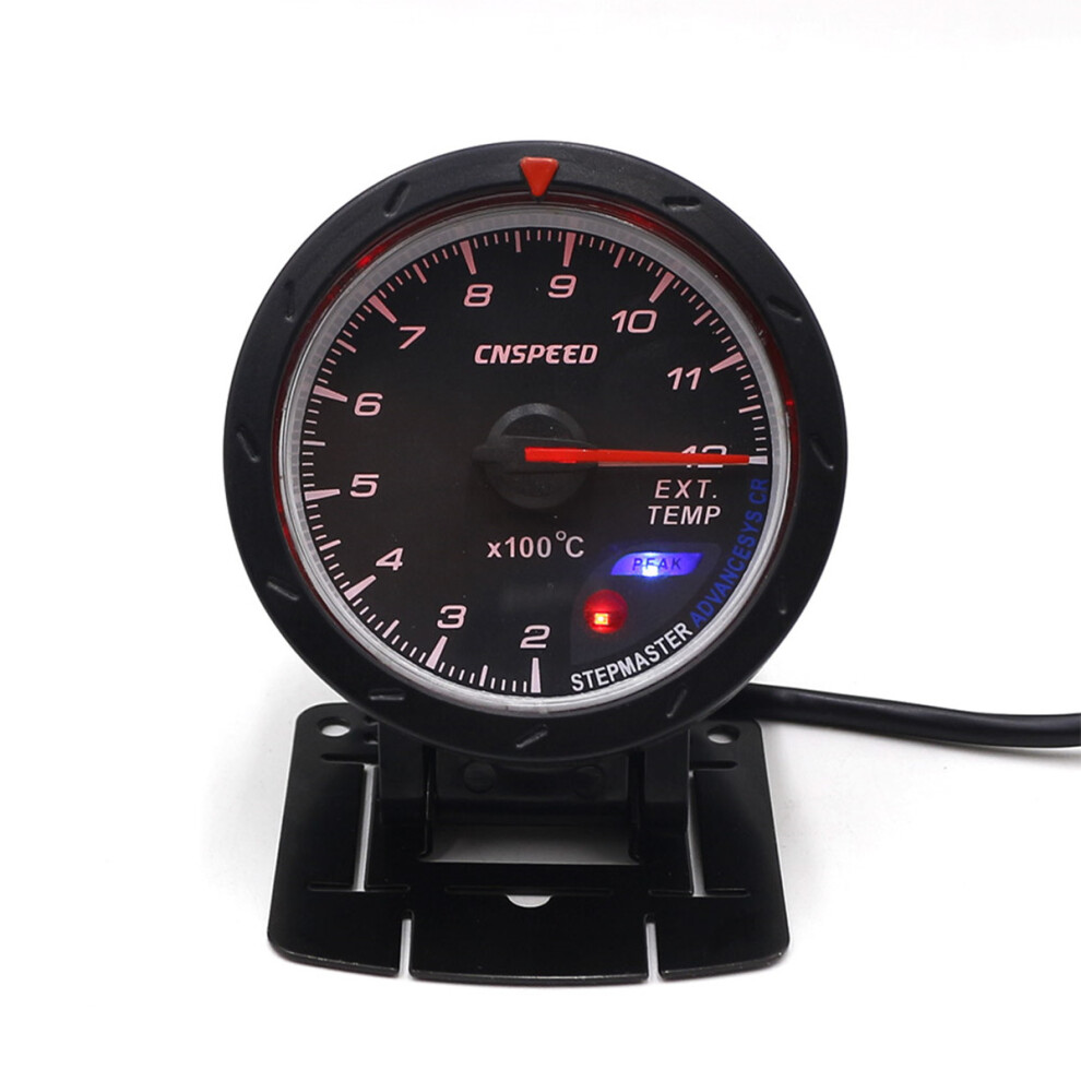 2.5 Inch 60Mm Led Turbo Egt Exhaust Gas Ext Temperture Temp Gauge Meter Pod Holder 791177628554