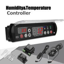 12V Microcomputer Digitale Temperatuur Vochtigheid Controller Thermostaat Sensor