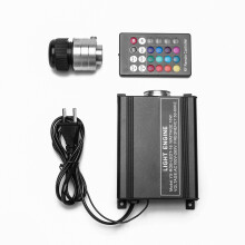16W RGB Flash LED Fibra Ottica Soffitto Stelle Luci Fonte Motore Driver con 24RF remote