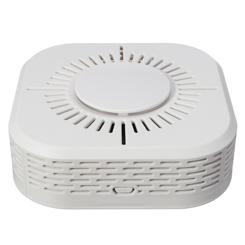 DC 9V 360 Wireless Smoke Detector Fire Alarm Sensor Home Security System Cordless 1