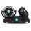 12V Adjustable Double 360 Degrees Mini Oscillating Fan Rotation Cooling Fan Air Conditioner 7