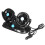 12V Adjustable Double 360 Degrees Mini Oscillating Fan Rotation Cooling Fan Air Conditioner 3