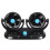 12V Adjustable Double 360 Degrees Mini Oscillating Fan Rotation Cooling Fan Air Conditioner 2