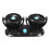 12V Adjustable Double 360 Degrees Mini Oscillating Fan Rotation Cooling Fan Air Conditioner 4