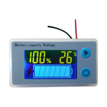 12V/24V/36V LCD - display loodzuuraccu capaciteitmeter voltmeter stroommonitor