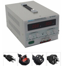 LONG WEI LW - 3030KD 0 - 30V 0 - 30A Verstelbare DC Voeding 220V/110V Nauwkeurigheid Dubbele LCD Display EU/UK/AU/VS