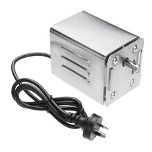 AC220-240V 15W SP-S40 Motore per Spiedo in steel Inossidabile per Barbecue BBQ per Agnelli Porcellini e Pollo con Ventola