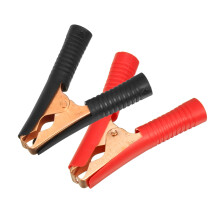 2 Pezzi di morsetti a coccodrillo in rame placcato 100A per batteria