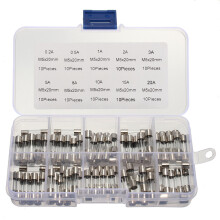 100Pz/Scatola Fusibile in glass Mini Dimensione 5x20MM Fusibile per Veicoli
