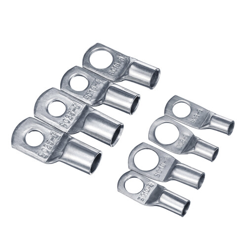 60PCS SC Terminali a Anello in Rame Stagnato per Cavi Nudi 2