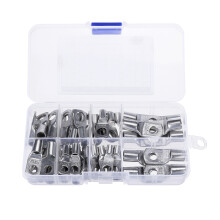 60PCS SC Terminali a Anello in Rame Stagnato per Cavi Nudi