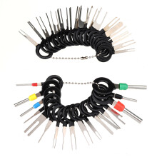 38Pezzi/Set Strumento di Rimozione Terminale per Auto Kit di Estrattore di Pin per Connettori Elettrici Crimp Strumenti di Riparazione Terminali