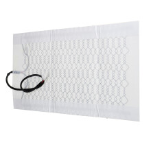 12V Universele Auto Warmte Zitkussen Carbon Fiber Verhitte Verwarming Winter Pad