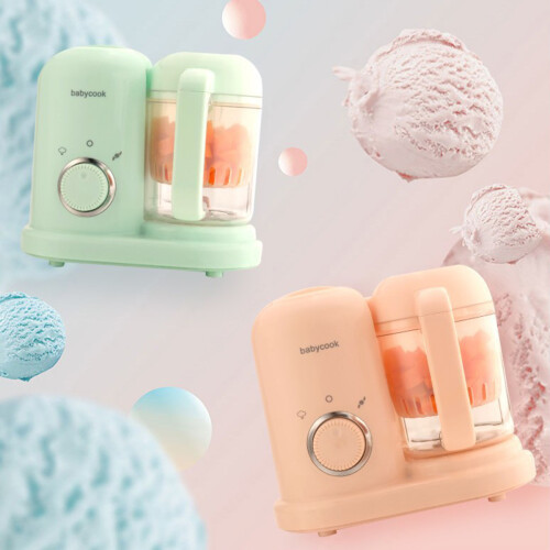 Multifunctionele Babyvoeding Kookmaker Stoommachine Menger Maalapparaat Blender Processor 2