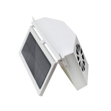 12V 3 Interruttore di Alimentazione Ventilatore Solare per Auto Ventola di Scarico Solare per Auto Radiatore per Auto