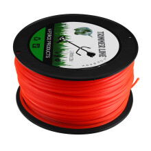2.7 Mm 15/50/120 m Bobina di filo in nylon per decespugliatore Corda per prato Filo per tagliaerba