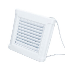 4 Inch ABS Exhaust Fan Ceiling Wall Mount Bathroom Kitchen Air Ventilation Low Noise Fan