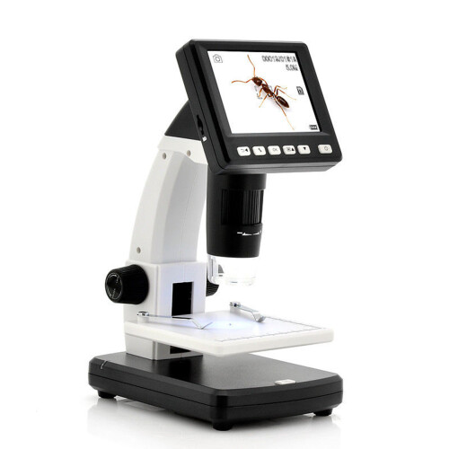 3.5 inch LCD Digitaal Microscoop 5.0 Megapixel Beeldsensor USB 500X Vergroting