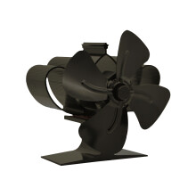 Ventilatore per camino a 4 pale ventilatore a energia termica per stufa a legna ultra silenzioso ventilatore ecologico per aria calda