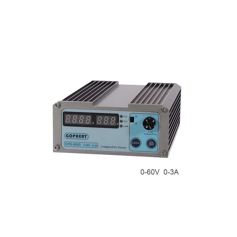 Gophert Cps-6003 60V 3A Dc 110V/220V High Precision Compact Digital Adjustable Switching Power Supply 6900112267800