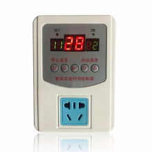 Digitale LED Thermostaat Temperatuurregelaar met Magnetische Probe 220V - 9 - 99C