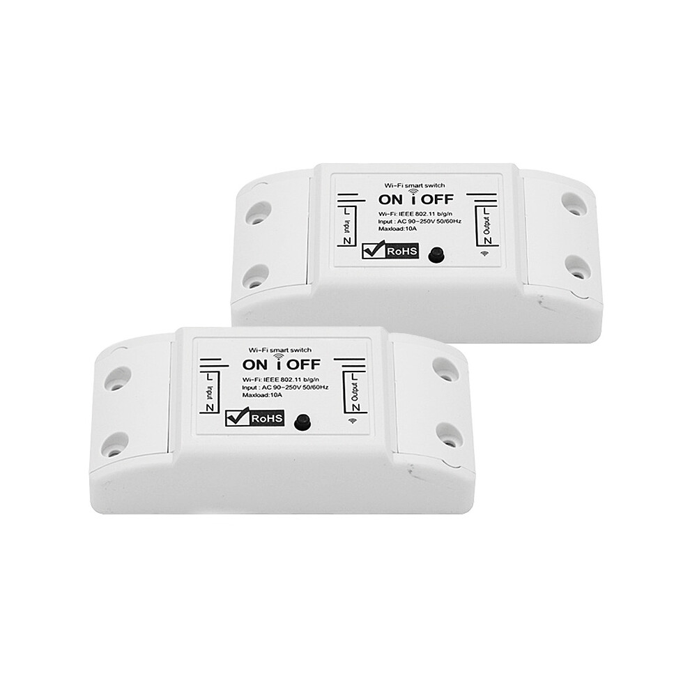 Augienb 2.4Ghz Abs Shell Wifi Wireless Smart Switch Module App Remote Control Automation Timer For Diy Smart Home 6901250175705