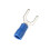 20 Pezzi Terminali connettori a forcella crimp in blue con guaina termorestringente 4