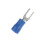 20 Pezzi Terminali connettori a forcella crimp in blue con guaina termorestringente 5
