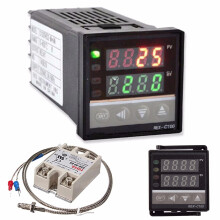 REX - C100 220V Digitale PID Temperatuurregelaar Kit