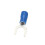20 Pezzi Terminali connettori a forcella crimp in blue con guaina termorestringente 8