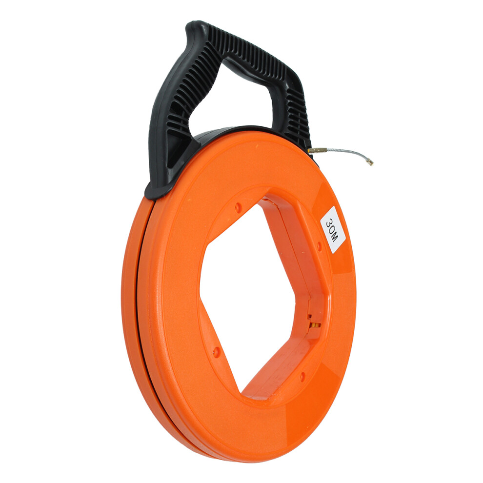 30M Fiberglass Fish Tape For Pulling Wire And Cable 300742224727